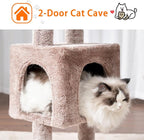 Heybly Cat Tree, 39.4 Inches Tower Condo - Image 6