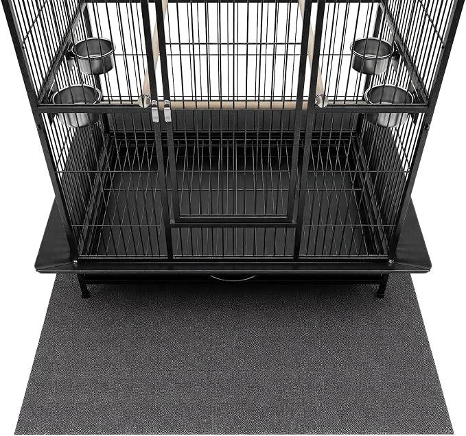 Under Pet Cage Mat for Bird Cages, Dog Kennels, Reptile Aquariums, Dog Kennels - Image 7