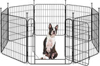 Yaheetech Expandable Dog Playpen, 8 Panel 24 inch Puppy Playpen by Yaheetech