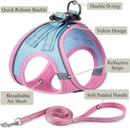 Dog Harness with Leash Set, No Pull Adjustable Reflective Step-in Puppy Pet - Image 2