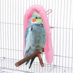 Comfort Corner Fleece Bird Blanket Parrot Cage Snuggle Hut Warm Bird Nest House - Image 3