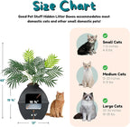 Good Pet Stuff Hidden Litter Box Planter, Decorative Cat Litter Enclosure - Image 8
