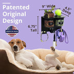 Dog Treat Holder for Wall Storage for Pets, Premium Pet Wall Organizer - Image 2