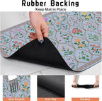 Absorbent Pet Dog Bowl Mat for Food and Water, Pet Cat Food Feeding Mat - Image 4