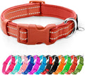azuza Reflective Dog Collar, Soft Neoprene Padded Pet Collar by azuza