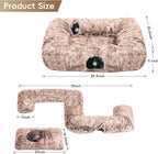 Extra Large Cat Tunnel Bed, 4 Ways Tunnels - Image 2
