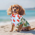 JarThenaAMCS 2Pcs Sea Dog Bandana Summer Ocean Animal Theme Triangle Pet Scarf - Image 5