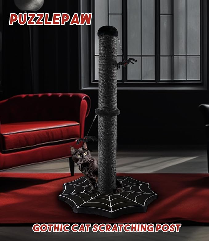 Gothic Cat Scratching Post - Image 7
