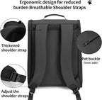 Cat Carrier Backpack, Steel Wire Frame More Stable, 600D Wear-Resistant Oxford - Image 5