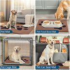 Buganda Dog Door Mat for Muddy Paws, Absorbent Dirt Trapper Washable Indoor - Image 9