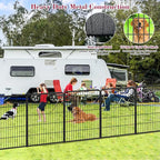 Dog Playpen Outdoor Dog Fence for Yard, 32inch 24 Panels Dog Pens Outside - Image 3