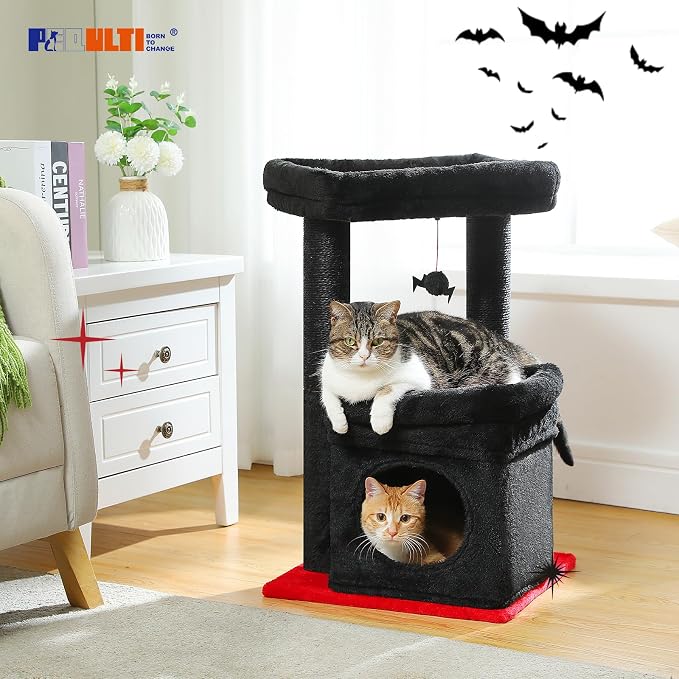 PEQULTI Cat Tree Gothic Cat Tower - Image 7
