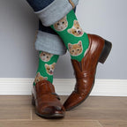 D-Story Custom Face Socks, Personalized Photo Picture on Socks, Unisex Athletic - Image 3