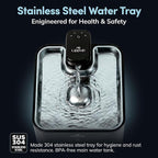 Cat Water Fountain Cordless, 88oz/2.6L Wireless Pet Water Fountains - Image 2