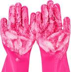 Pecute Pet Grooming Gloves by pecute