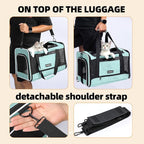 Cat Carrier Soft-Sided Travel Bag - Image 6