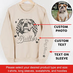CHIARA CONTI11 Custom Dog Hoodie, Custom Pet Gifts, Custom Dog Shirt, Custom - Image 4