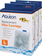 Aqueon Aquarium Fish Tank Replacement Filter Cartridges Large by Aqueon