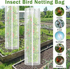 3 Pcs Round Tomato Cage Bird Netting Plant Cover, Trellis Plants - Image 6