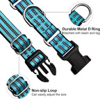 Martingale Dog Collar, Adjustable Nylon Reflective Collar - Image 3