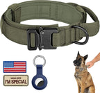 DAGANXI Tactical Dog Collar, Adjustable Military Training Nylon Dog Collar by DAGANXI