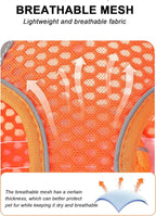 XXXS Orange Soft Mesh Dog Harness and Leash Set, No Escape Puppy Harnesses - Image 4