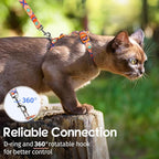 Dooradar Cat Harness and Leash, Escape Proof Adjustable Kitten Vest, - Image 8