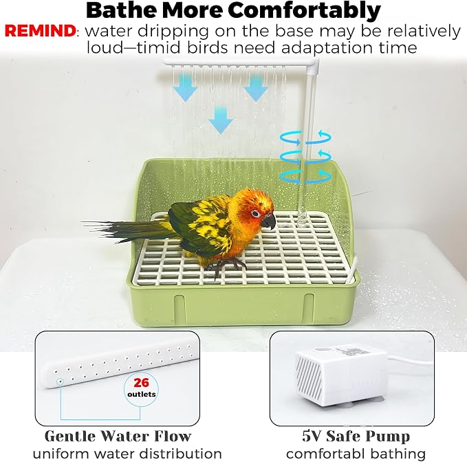 Automatic Parakeet Bird Bath - Image 4