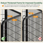 Yaheetech Dog Playpen, 40 inch 8 Panels Dog Pen - Image 5