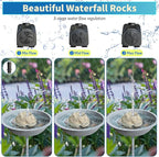 SAC SMARTEN ARTS Fountain for Bird Baths for Bird Bath Fountain - Image 6