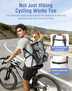 Dog Backpack for Small & Medium Dogs – 4-Layer Safety Pet Carrier - Image 2