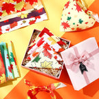 Abbylike 50 Pcs Fall Thanksgiving Dog Maple Leaves Bandanas Bulk Bandanas - Image 5