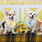 Aliceset 180 Pcs Summer Pet Dog Bandana Bulk Fruit Bandanas - Image 6