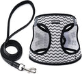 Dog Harness with Leash Set, No Pull Adjustable Reflective Step-in Puppy Pet by BOOMIBOO