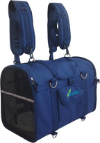 6-in-1 Sturdy Pet Carrier Backpack, Front Pack, Shoulder Bag, Pet Hand Bag by Natuvalle