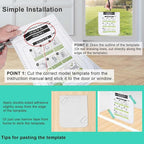 Cat Door for Windows, Pet Doors and Sliding Door, Safety Pet Door - Image 7