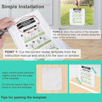 Thin Cat Door for Windows, Pet Doors and Sliding Door, Safety Pet Door - Image 7