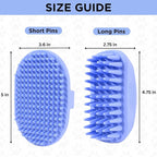 Dog Grooming Bath Brush, Pet Rubber Brush - Image 6