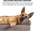 Furhaven Orthopedic Dog Bed for Large/Medium Dogs w/ Removable Bolsters & - Image 11