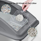 Stainless Steel Litter Box | XL Enclosed Cat Litter Boxs - Image 5