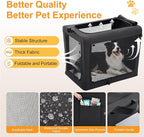 Dog Travel Crate 36 Inch, Portable Soft-Sided Travel Carriers - Image 5