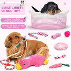 Zopeal Puppy Dog Toy Gift Storage Basket - Image 3