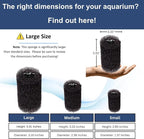 UNEAK 2-Pack Large Premium Pre Filter Sponge Aquarium Intake High-Porosity Foam - Image 2