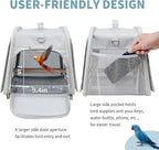Small Bird Carrier Bag, Portable Travel Parrot Parakeet Carrier Cage - Image 5