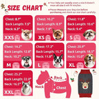 Dog Christmas Sweater Xmas Pet Clothes Cute Gray Reindeer Holiday Puppy Cat - Image 6