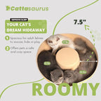 Cattasaurus Peekaboo Cat Cave Donut - Image 5