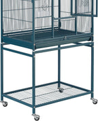 Yaheetech 54inch Metal Large Parrot Parakeet Flight Bird Cage w/Rolling Stand - Image 7