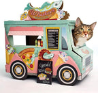 HappyCat Whisker’s Wagon Cat Scratcher House - Image 2