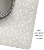 CROXTON & CO. Non-Slip Faux Leather Pet Feeding Mat - Image 4