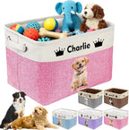 Personalized Dog Cat Toy Storage Basket by Unknown